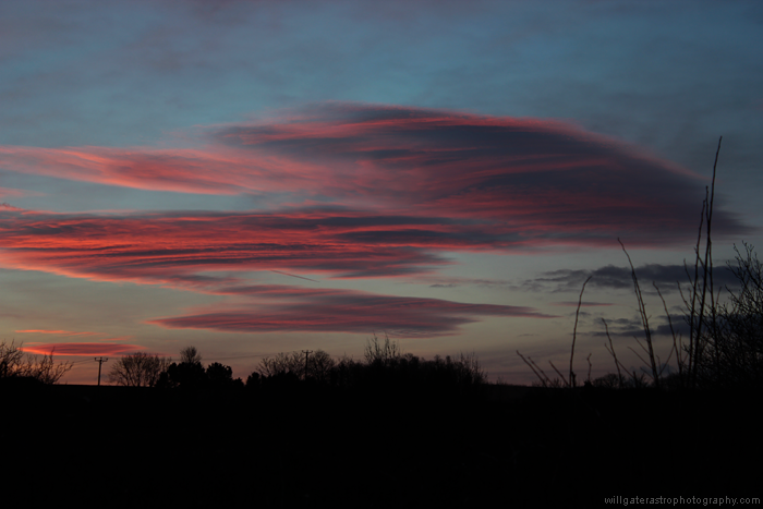 Sunset clouds
