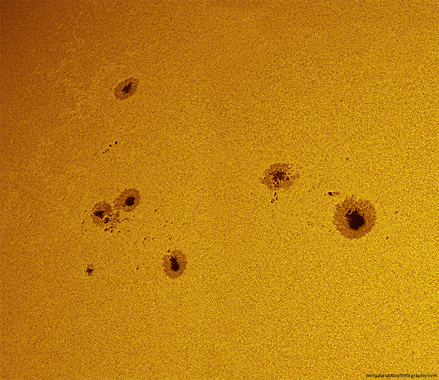 Sunspot groups, 9 May 2014