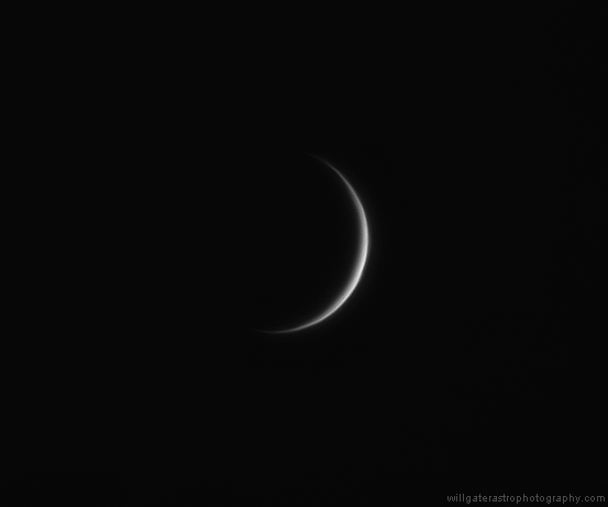 The thin crescent of Venus (6.1% illuminated) - 2 August 2015