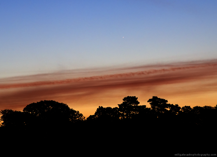 Mercury just before sunrise - 25 October 2015