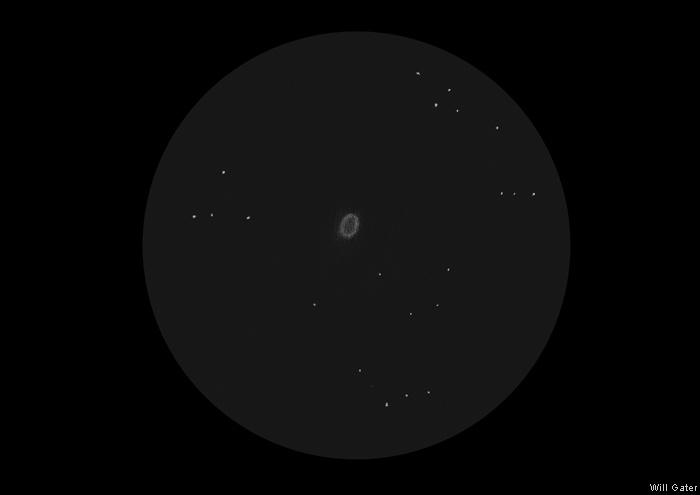 The Ring Nebula (M57) - 20 July 2014 - Instrument used: 8-inch SCT with 26mm Plössl eyepiece