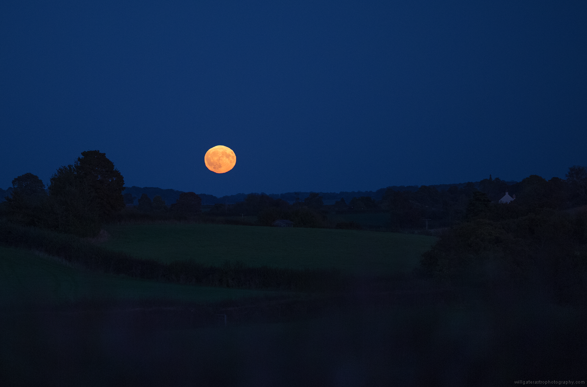 Harvest Moon rise - 5 October 2017