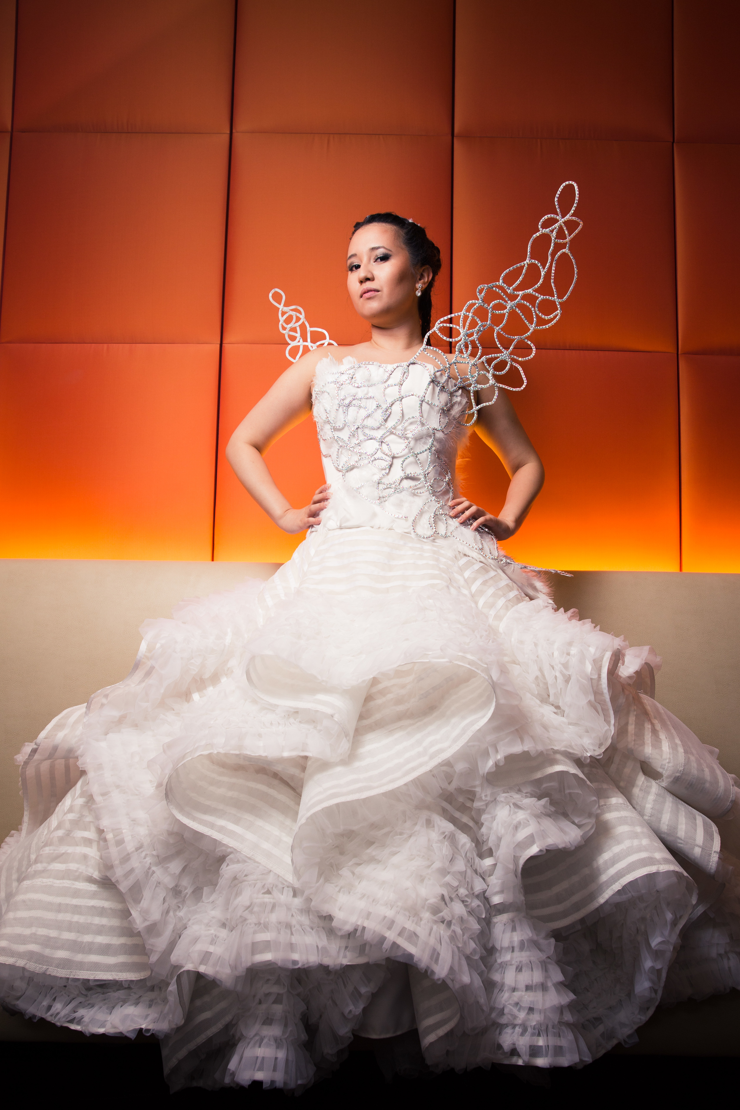 katniss wedding dress