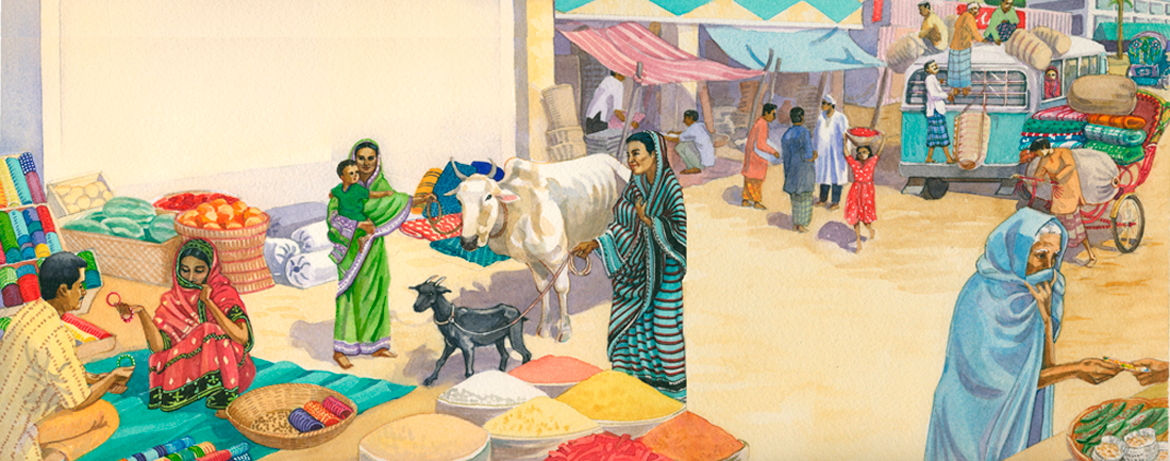 Market in Bangladesh
