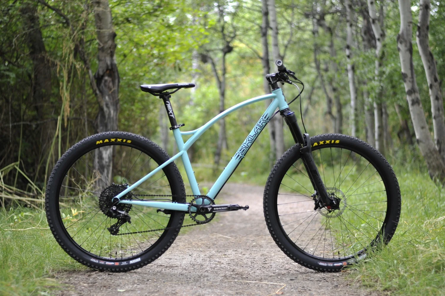 Custom Steel and Titanium Mountain Bikes — Sklar Handmade Bicycle