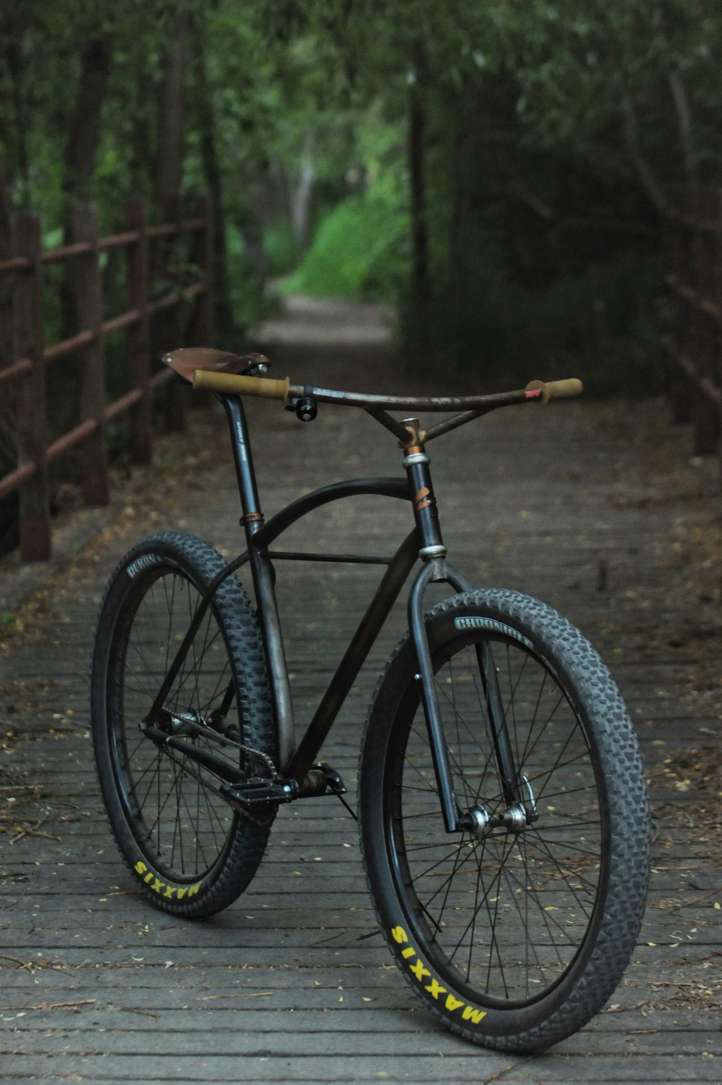 Weedeknd Projects my 27.5+ Klunker — Sklar Steel and Titanium