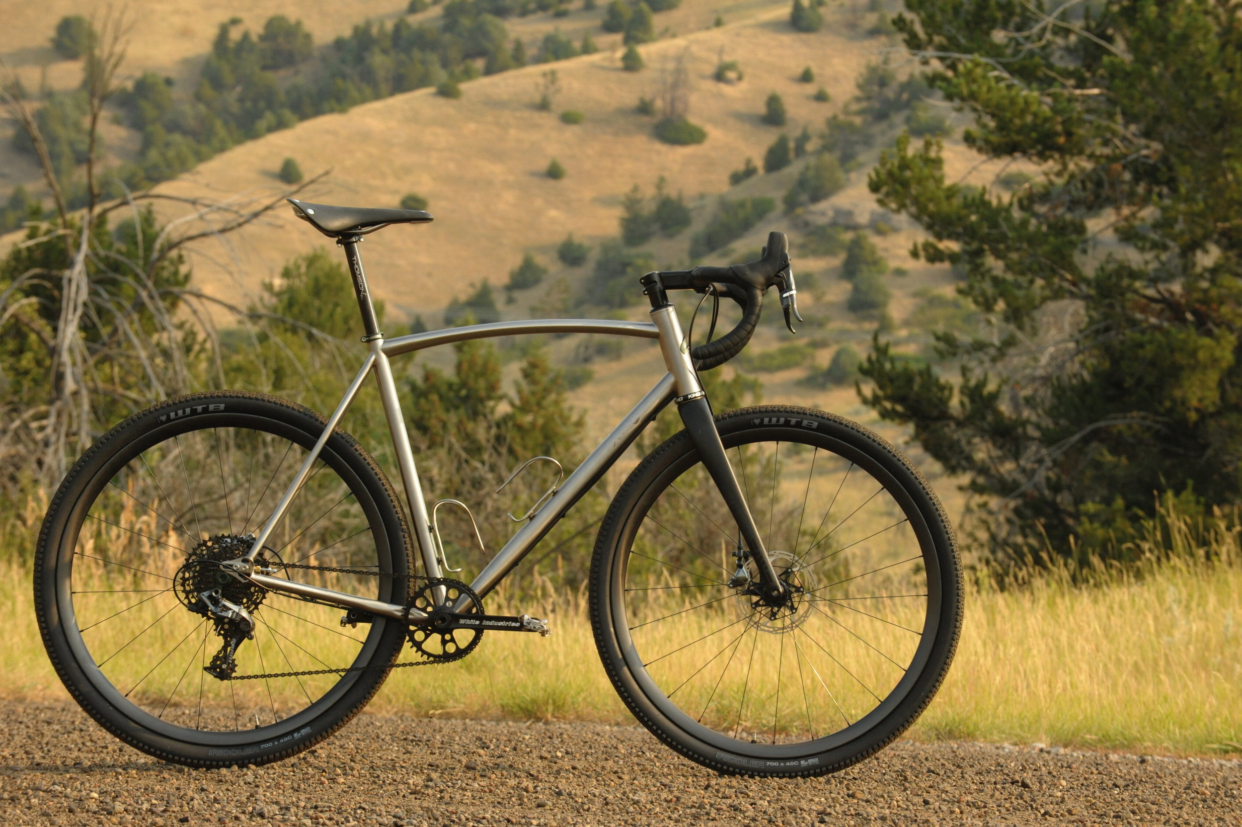 custom titanium bike frame