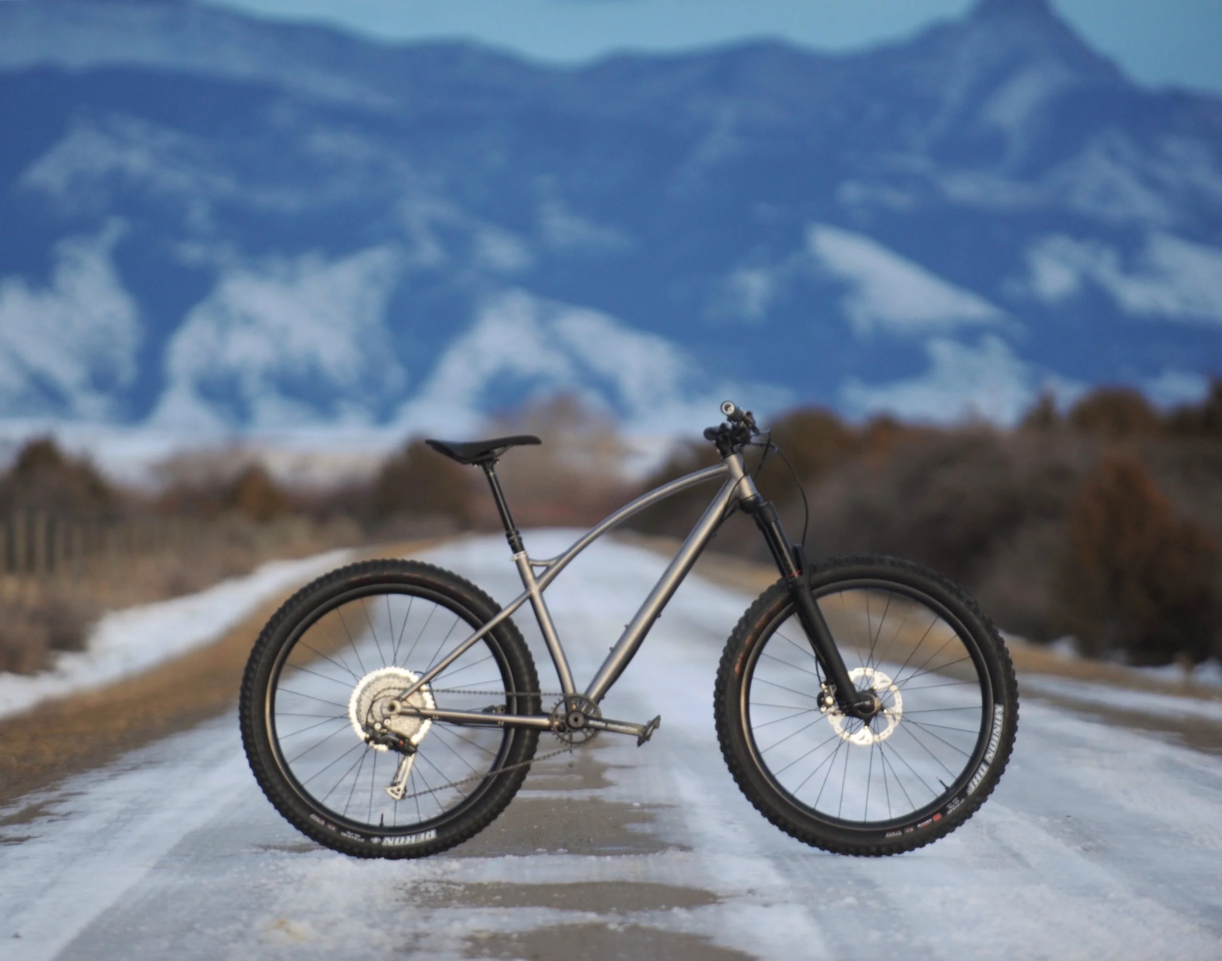 custom sklar titanium hardtail