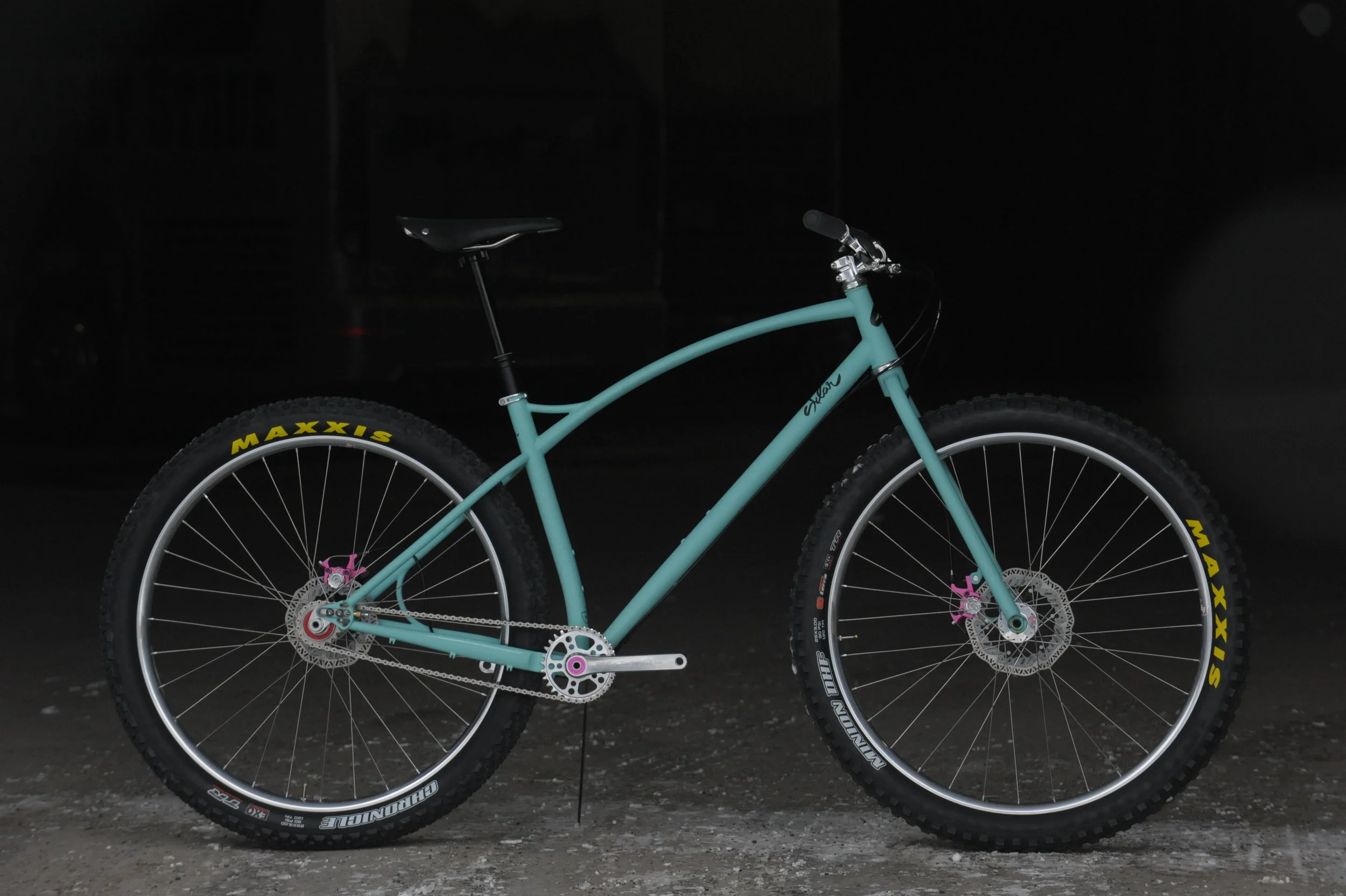 Custom Steel and Titanium Mountain Bikes — Sklar Handmade Bicycle