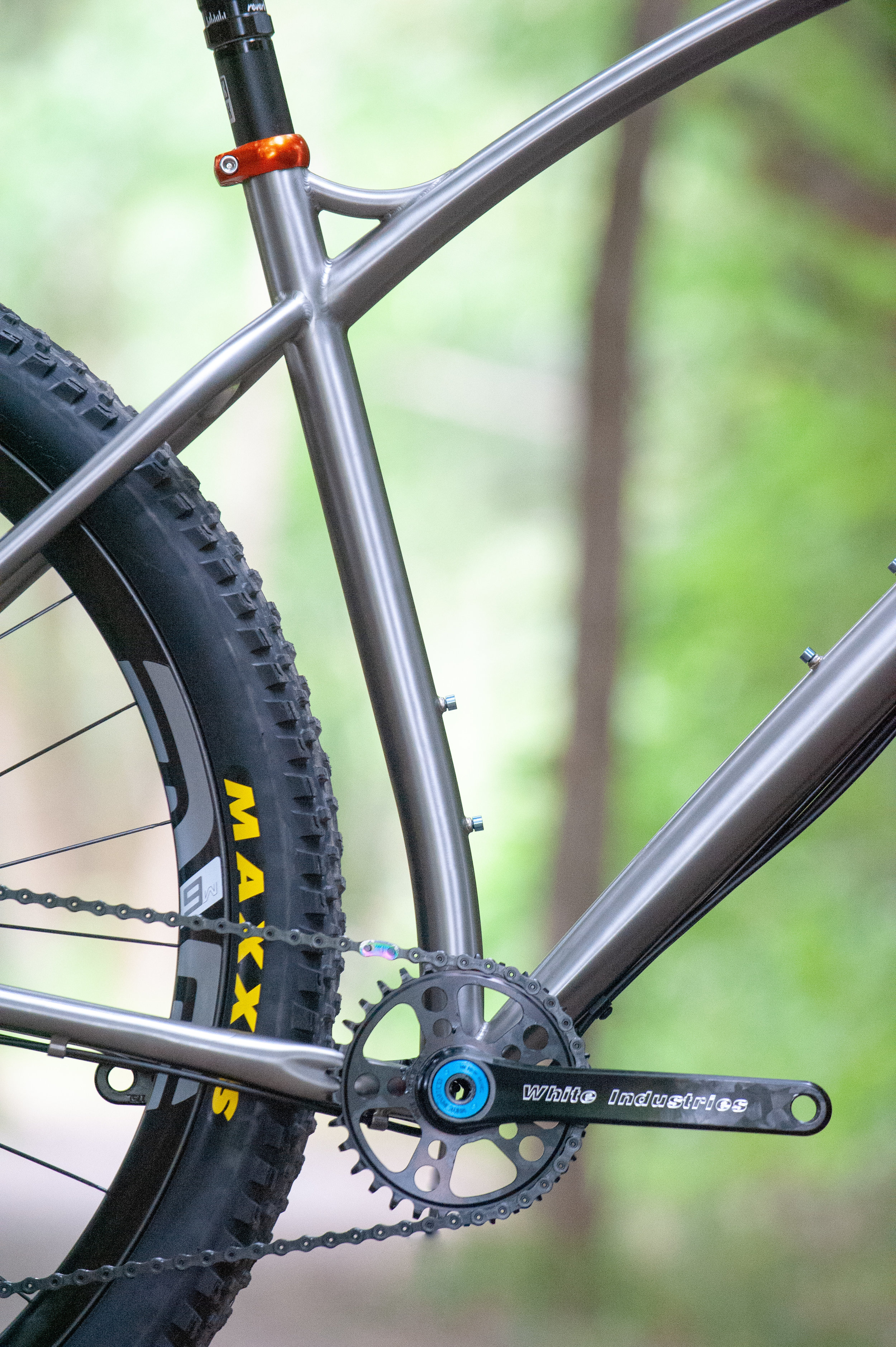 sklar custom titanium bike frames