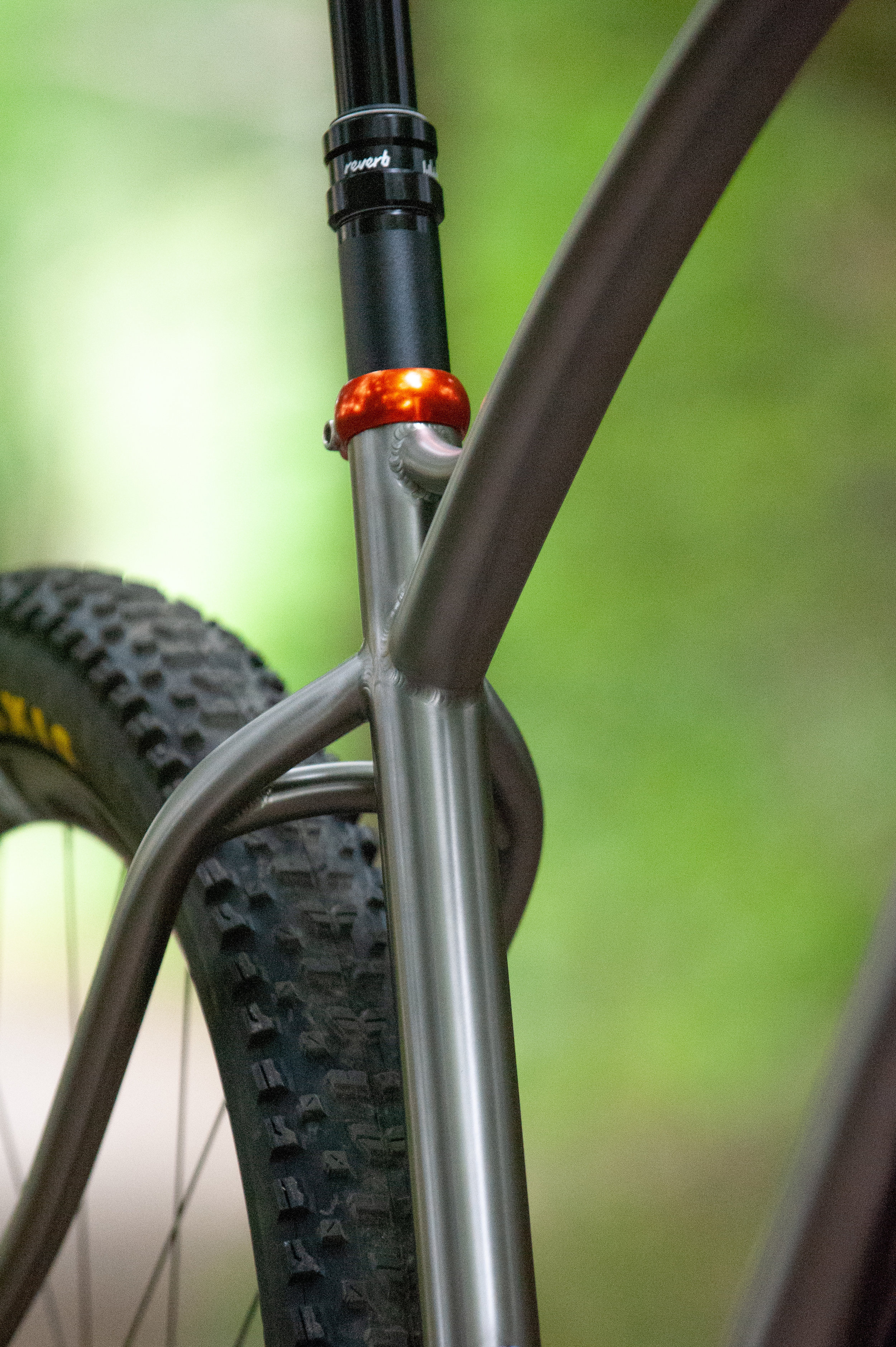 sklar custom titanium bike frames