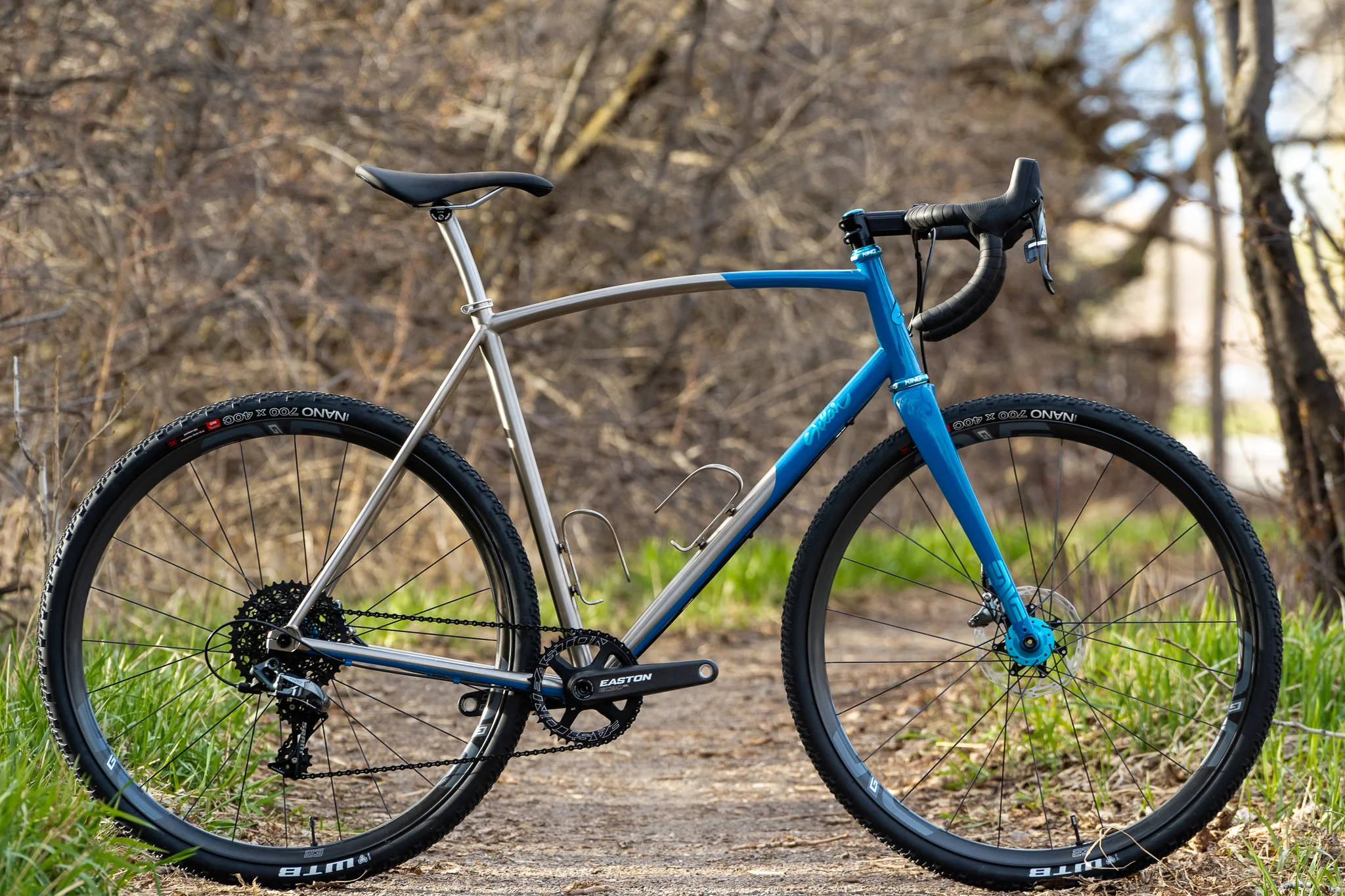 Phil's Custom Titanium Cross/AllRoad Bike — Sklar Steel and Titanium