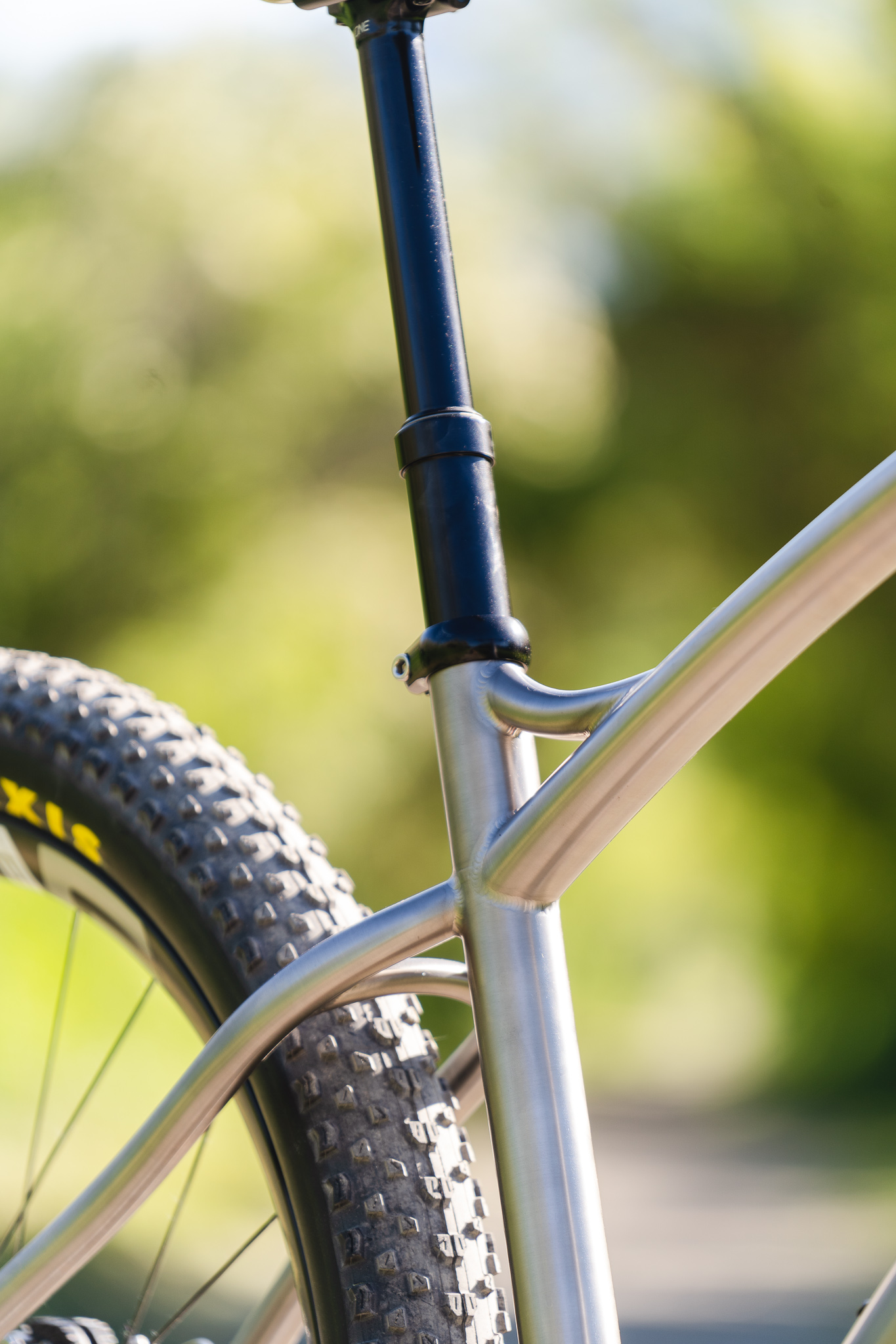 sklar custom titanium mountain bike