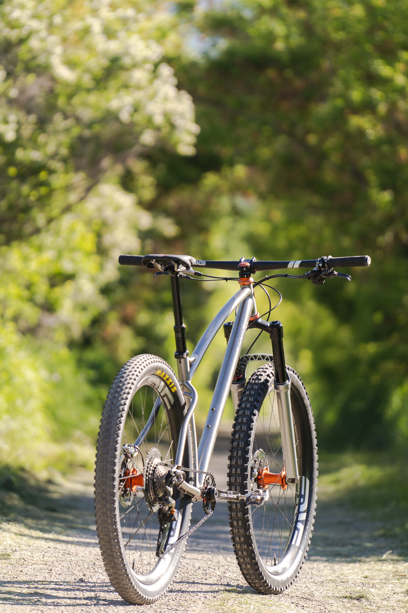 sklar custom titanium mountain bike