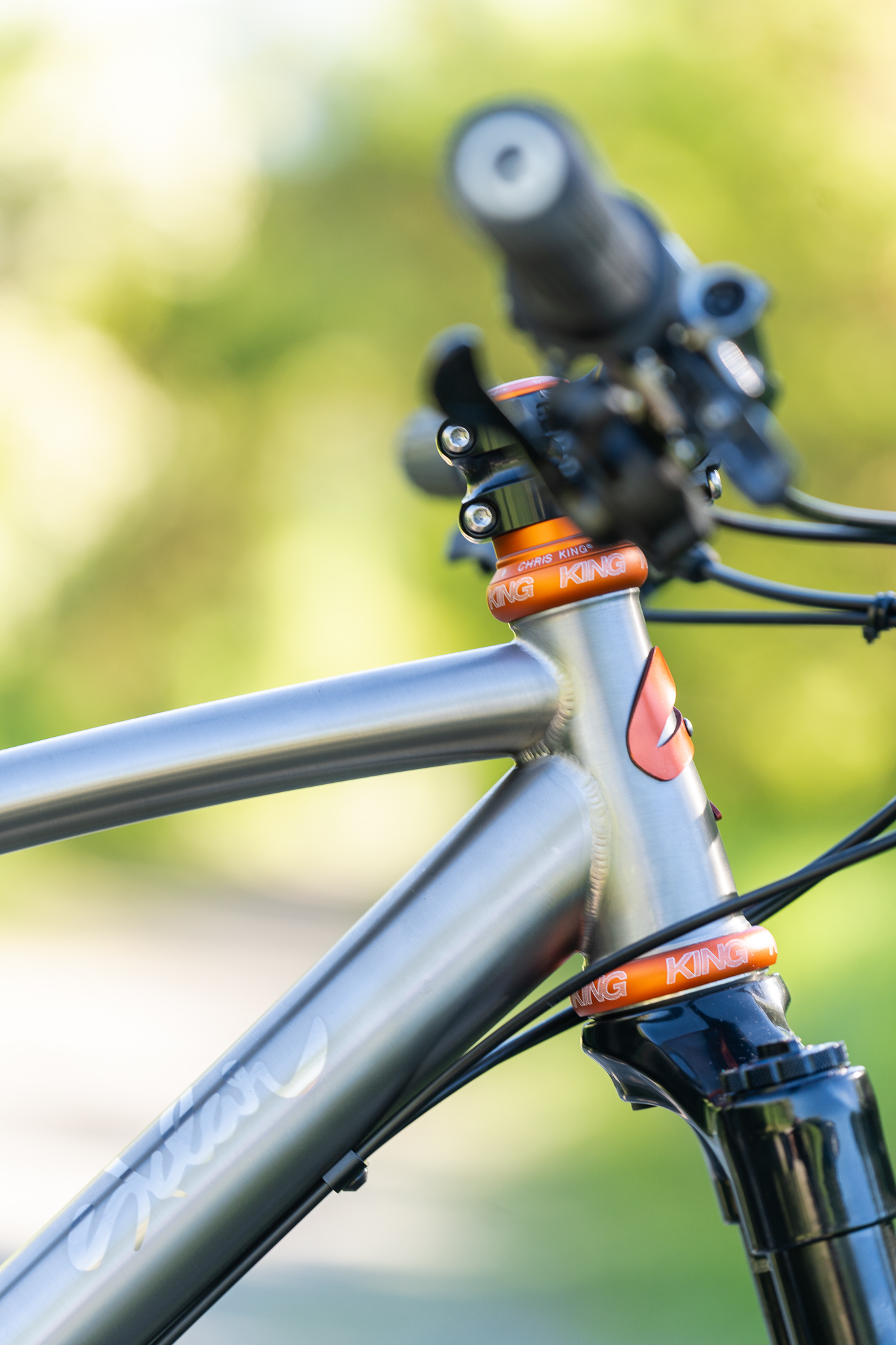 sklar custom titanium mountain bike
