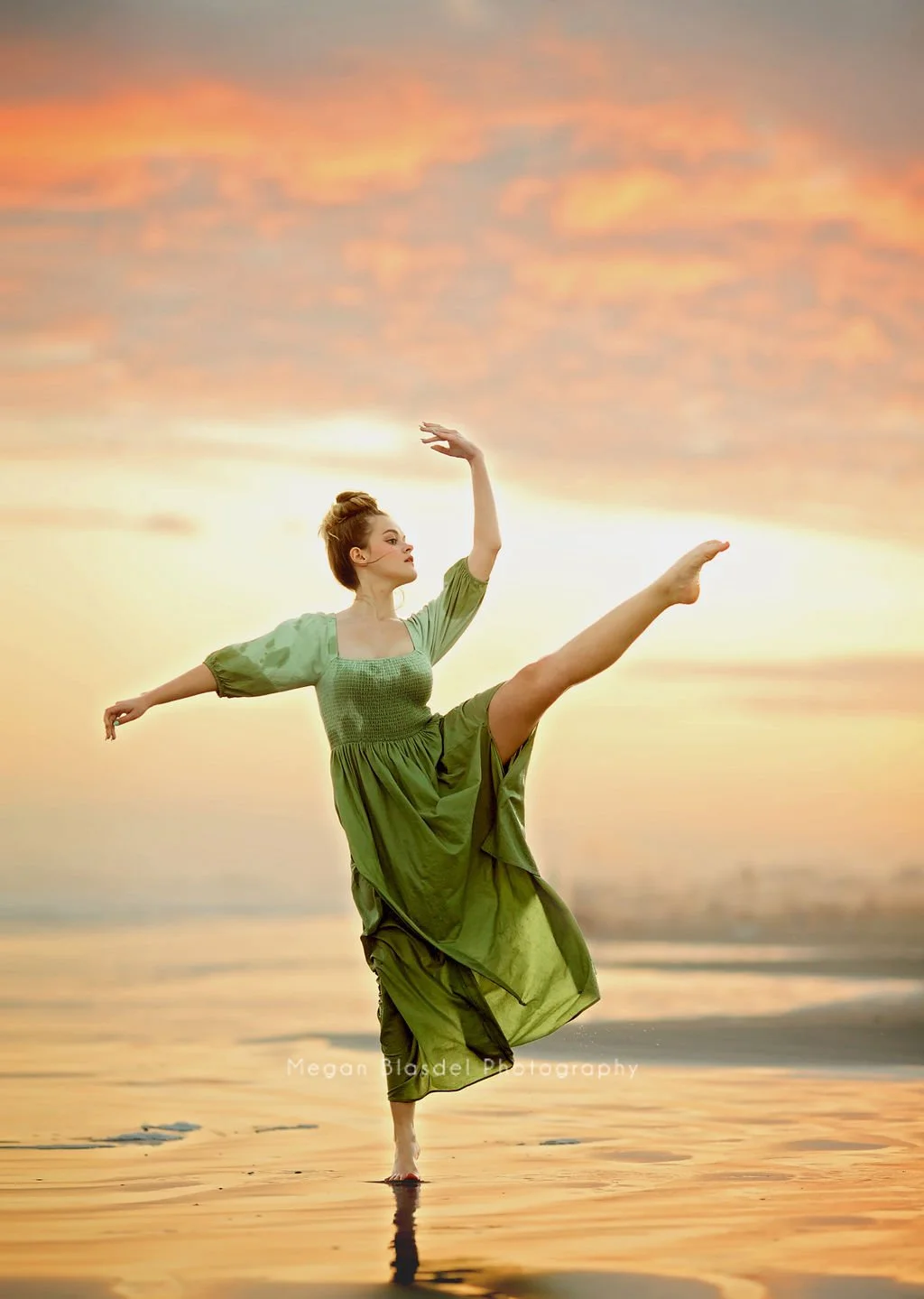 galveston dancer senior custom portrait bay area christian