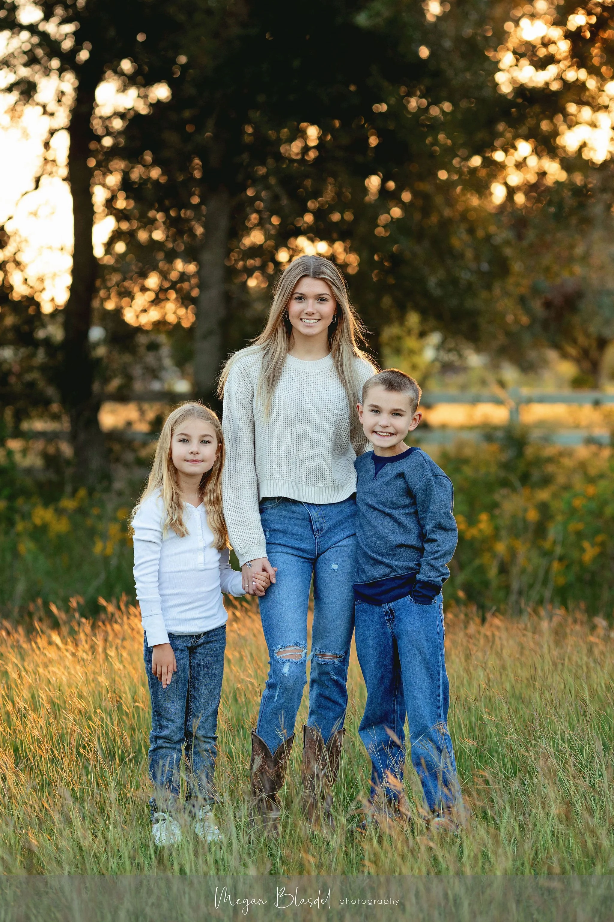 Family Photography Fall Hitchock Santa Fe TX