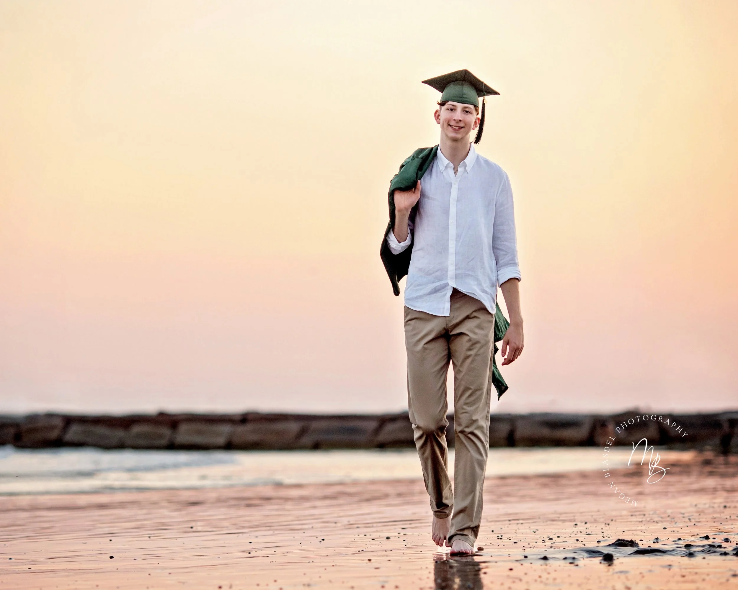 senior beach outfit guy