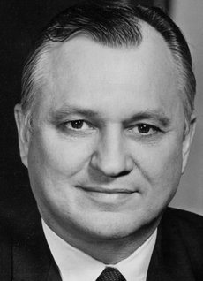 Wally Hickel, 2nd Governor of Alaska. One look at this face, and one cannot help but laugh... Who did you think I was talking about?