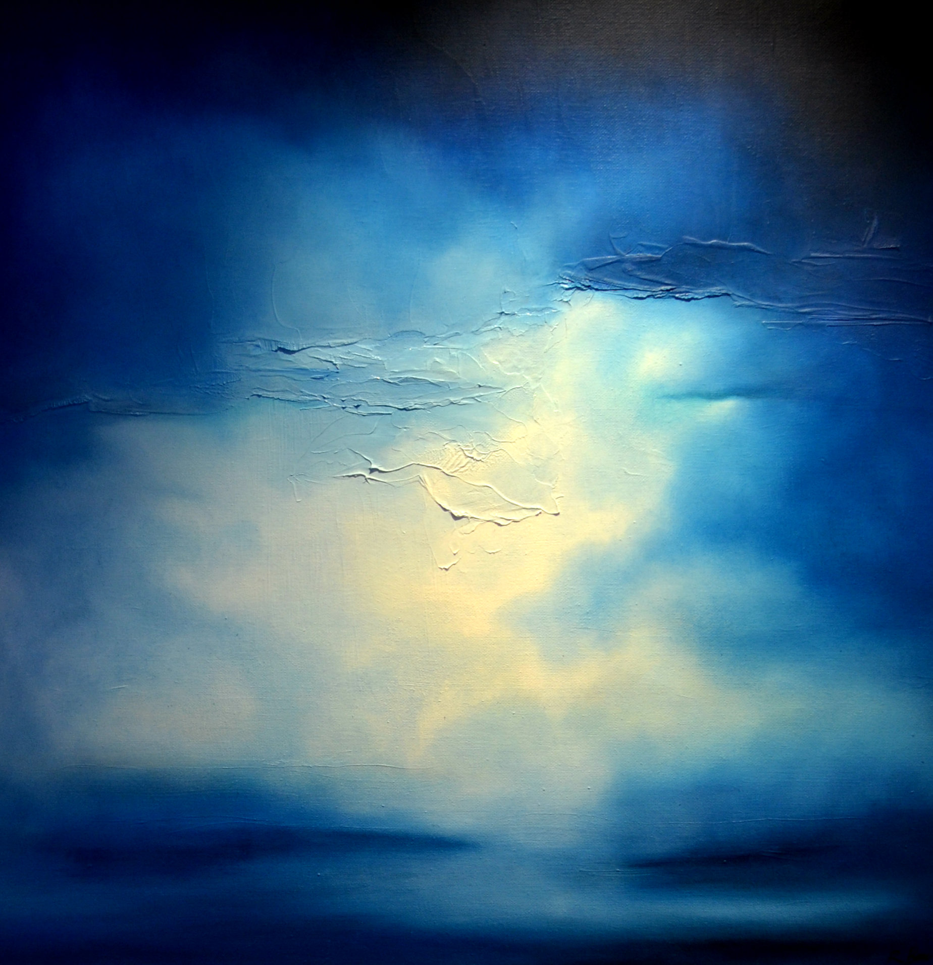 'Storm' Oil on canvas. (SOLD)