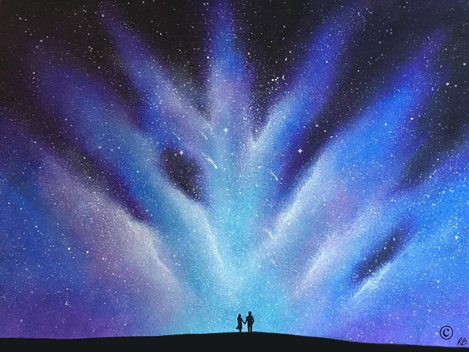 'Counting Stars with you'. (SOLD)