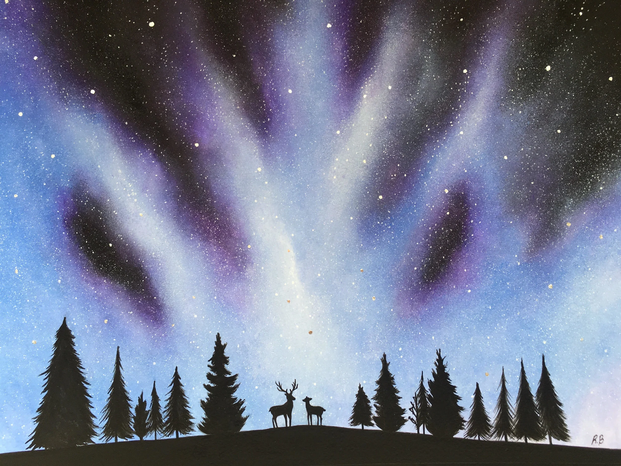 'Winter Forest', SOLD.