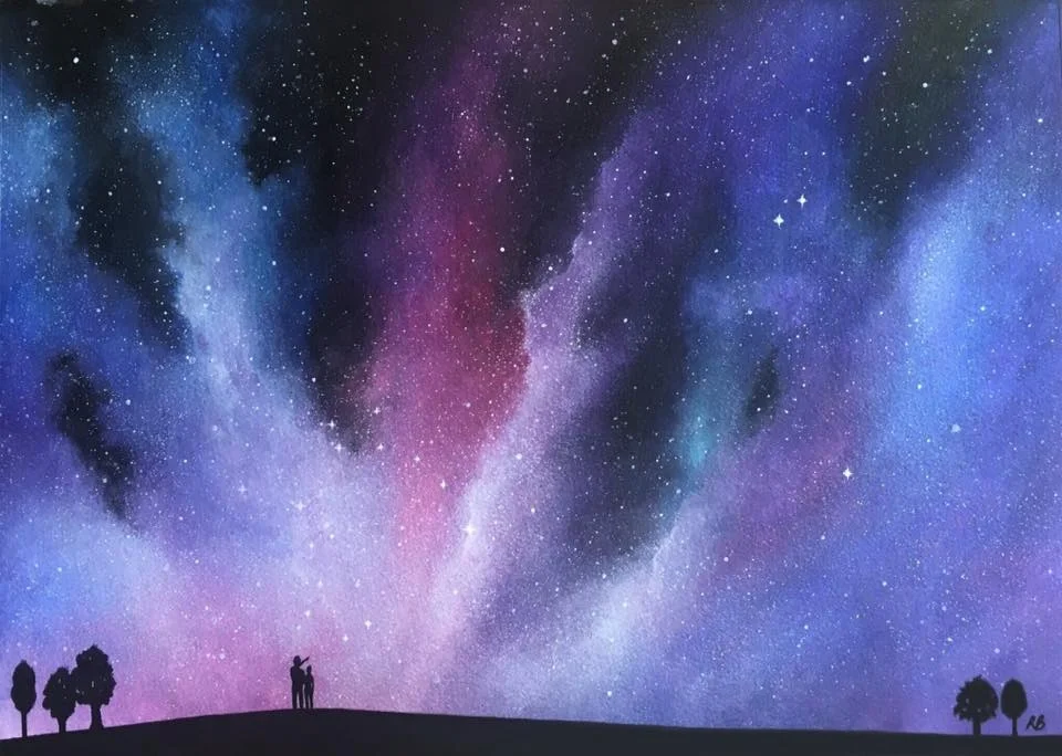 'Looking for the North star'. (SOLD)