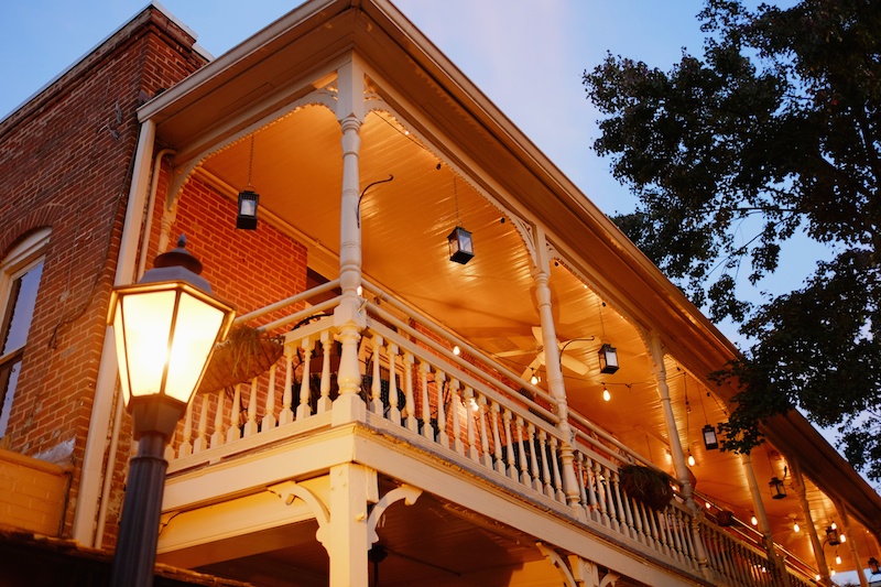 The Old porch at night...