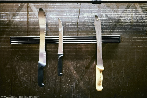 The Knife selection....