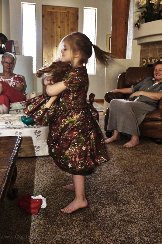 The Twirl in a dress!