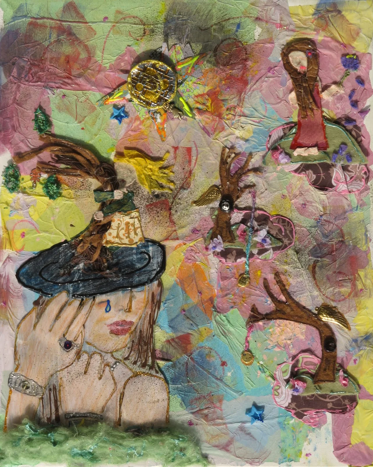 Woman With the Growing Trees