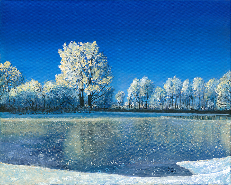 "Frozen Pond" by Sean Koziel