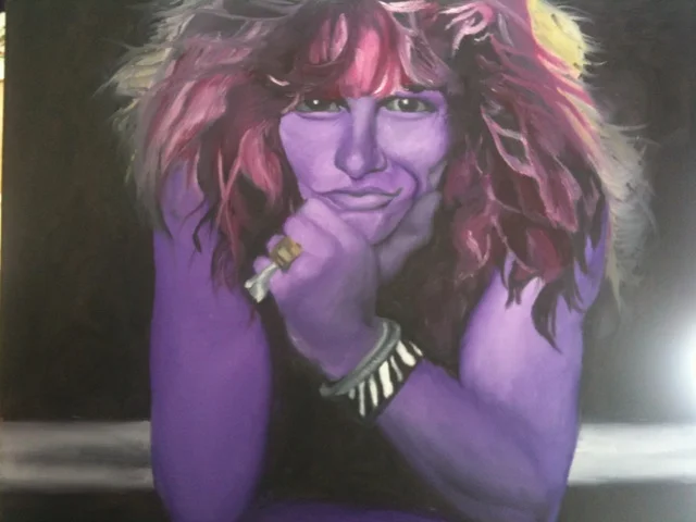 Bon Jovi in Purple