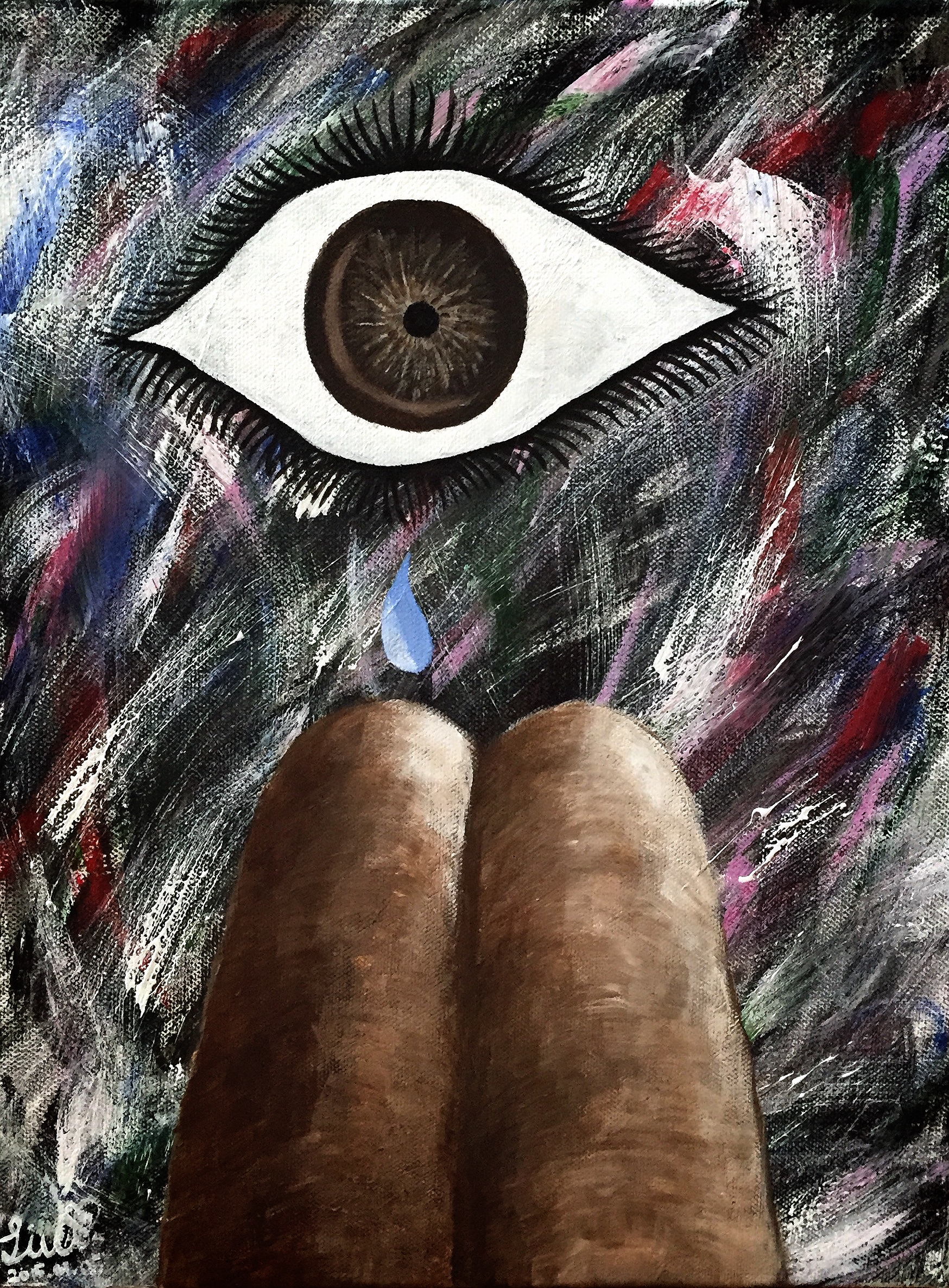 The Teardrop on My Lap