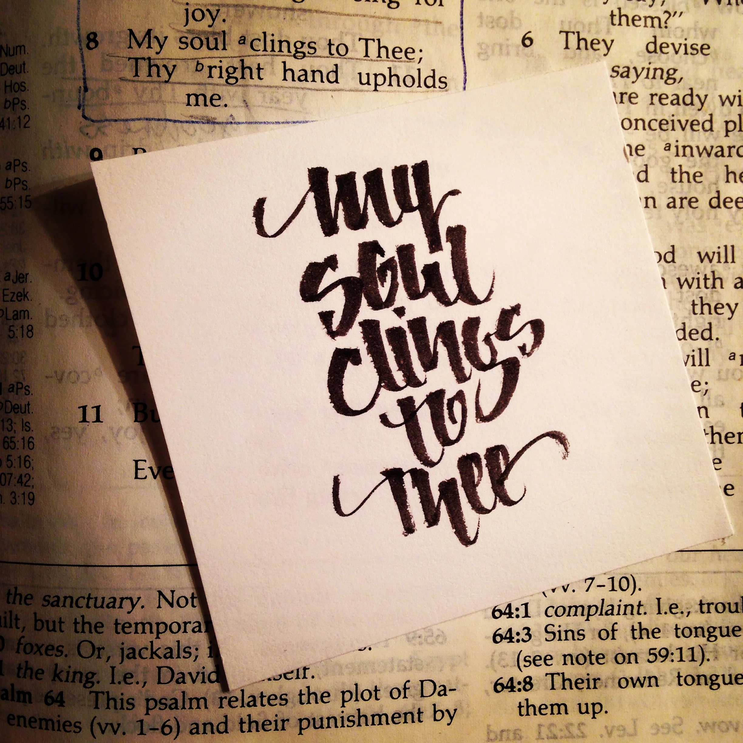 My Soul Clings