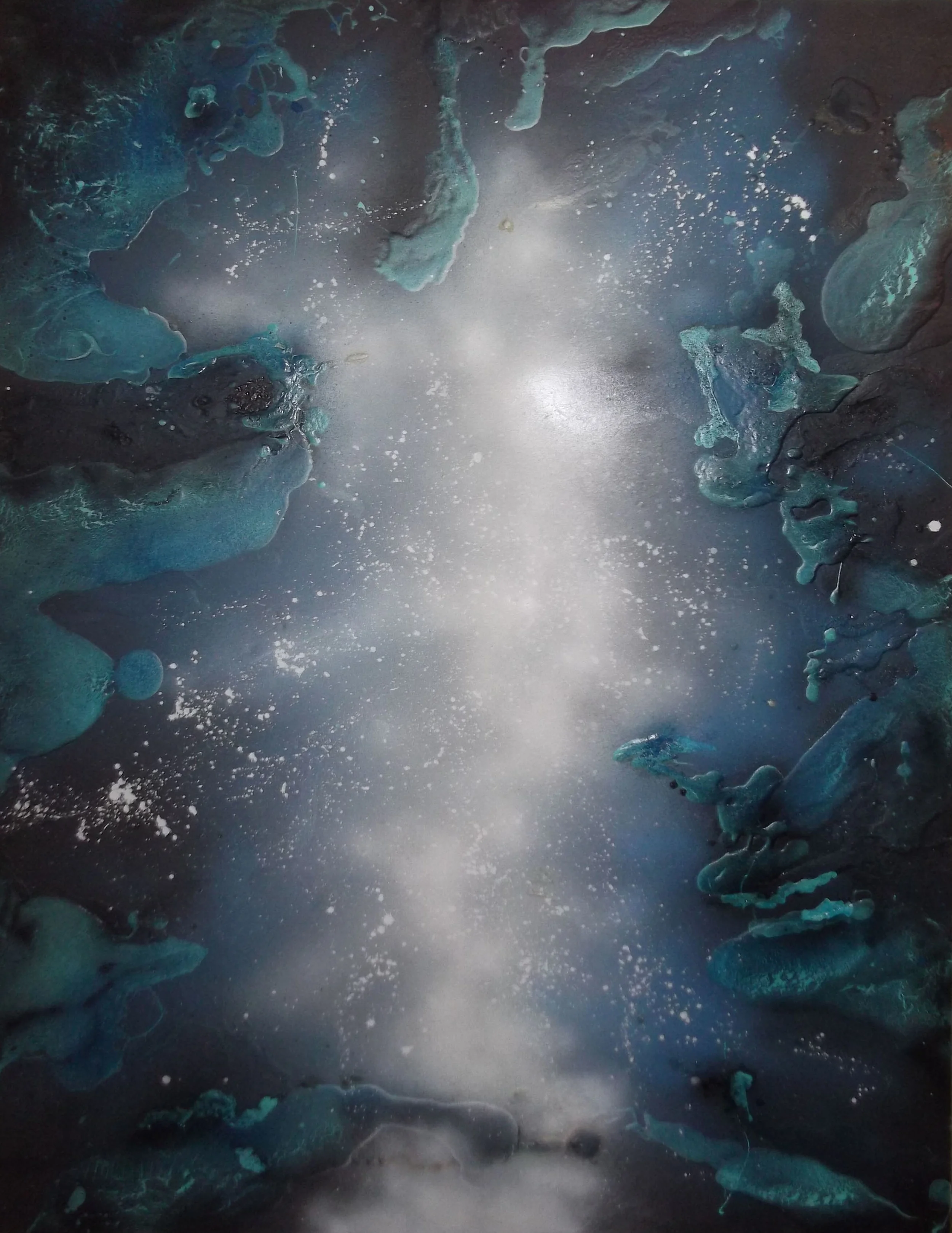 Blue Interstellar Clouds