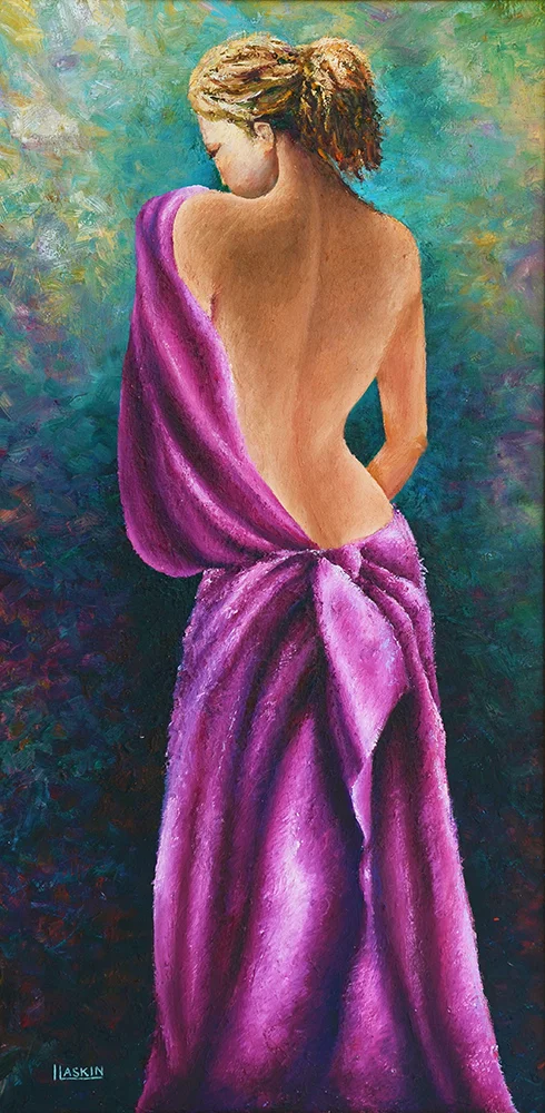 Lady in Purple