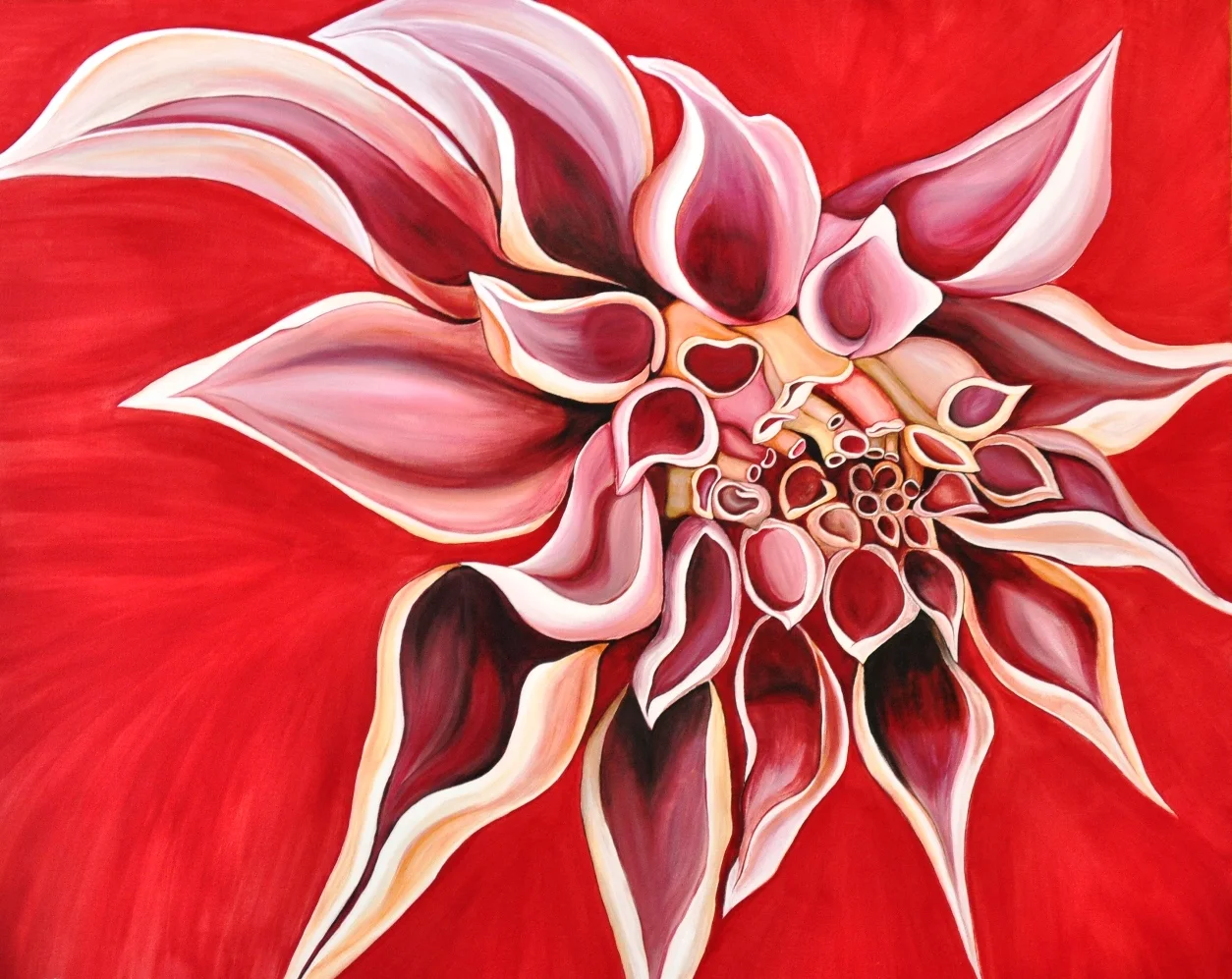 Red Dahlia