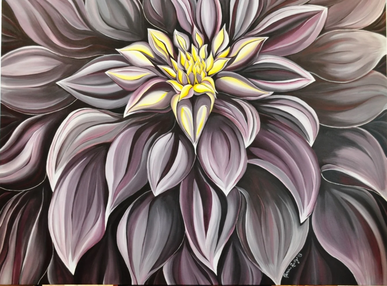 Purple Dahlia