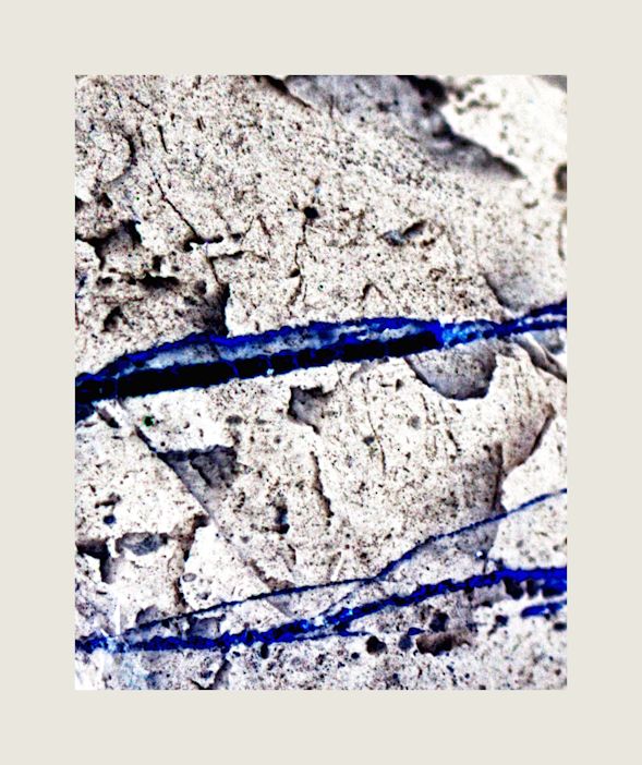 Stone Study With Blue