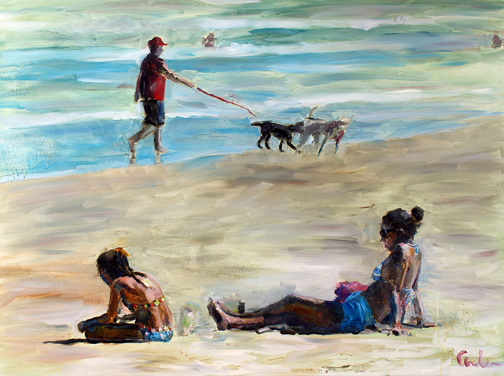 "Beach Scene 2" by Robert Andes
