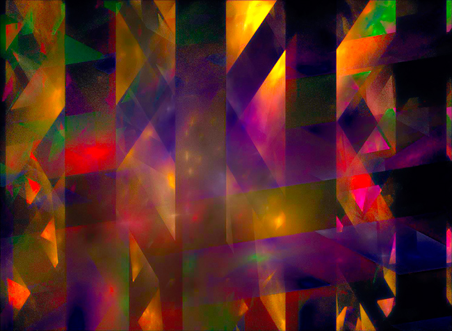 Stained Glass Panel