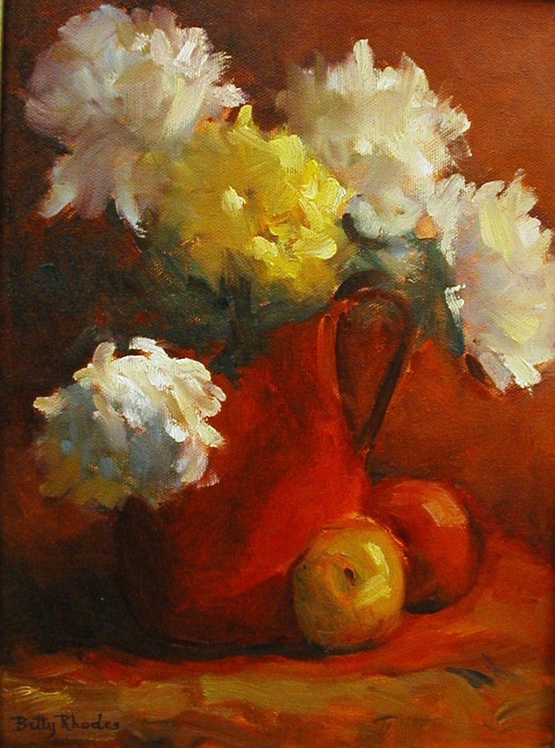 "Study in Red" by Betty Rhodes