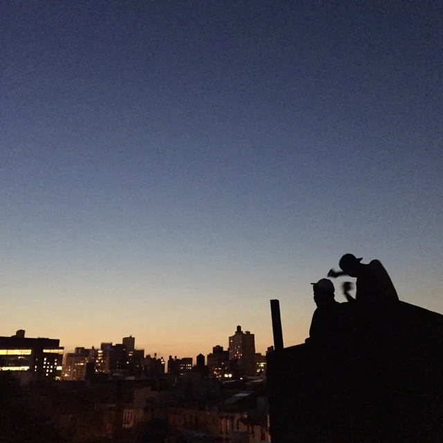 Sunset over the City