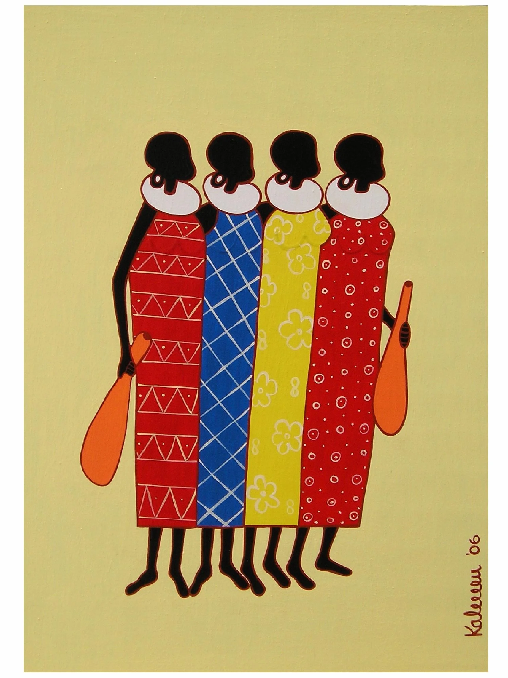 Birgit Kalkofen for "Masai Women I"