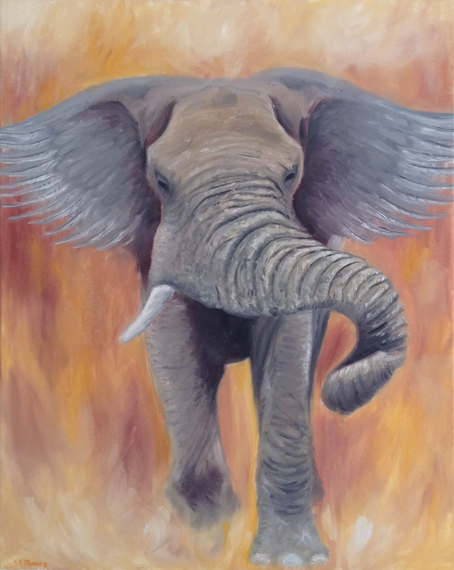 "Elephant Wings" by Hannah Chavez