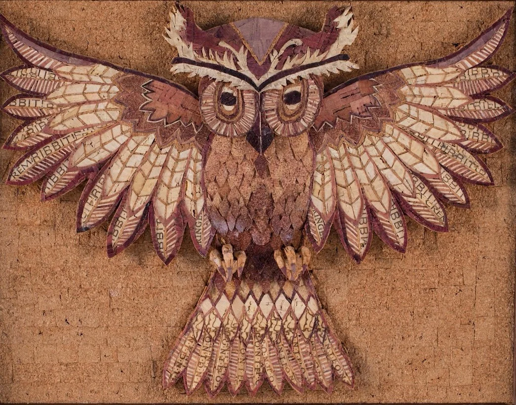20496922-BrandonDole_Owl_Winecork_20x24_2000.jpg