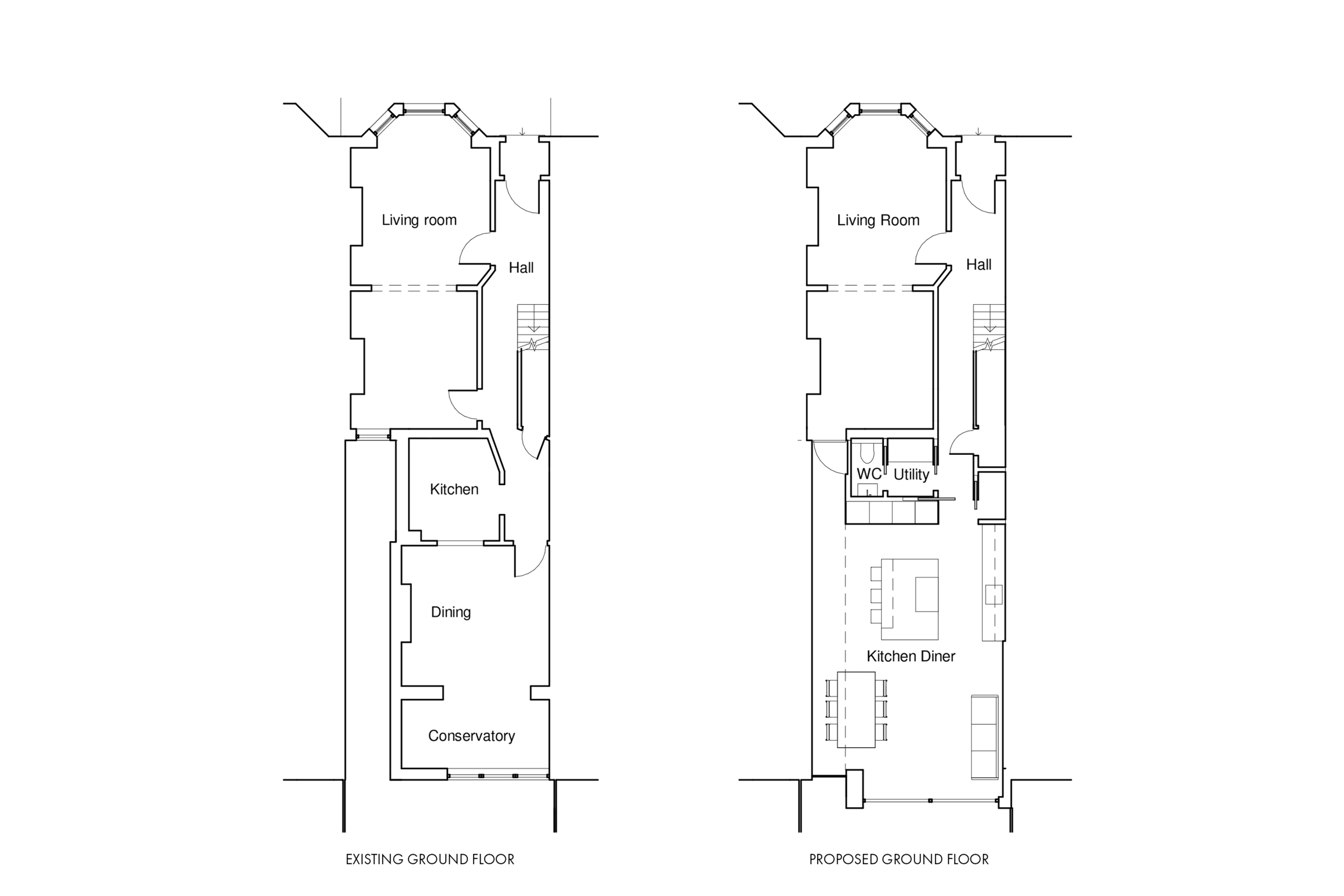 053 Existing and Proposed ground floor plans web.png