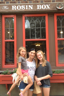 sasha (my daughter) christine & sofie