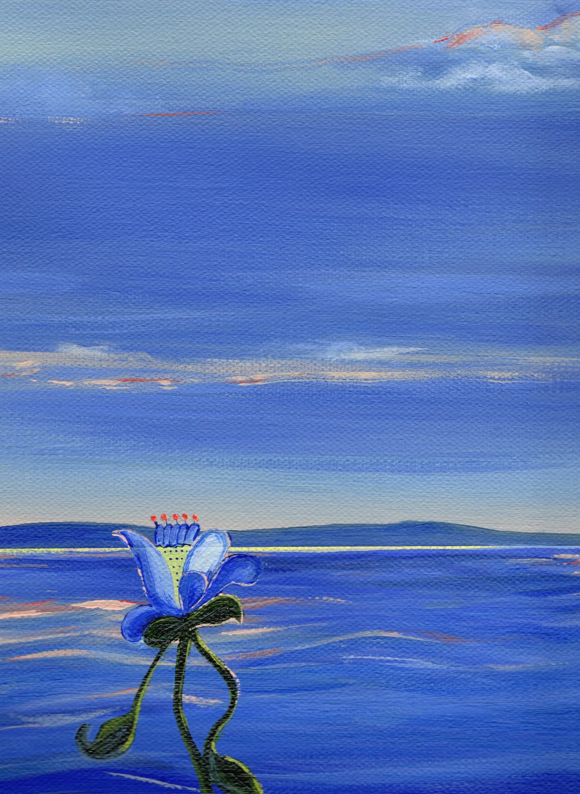 The Main Character Acrylic Painting